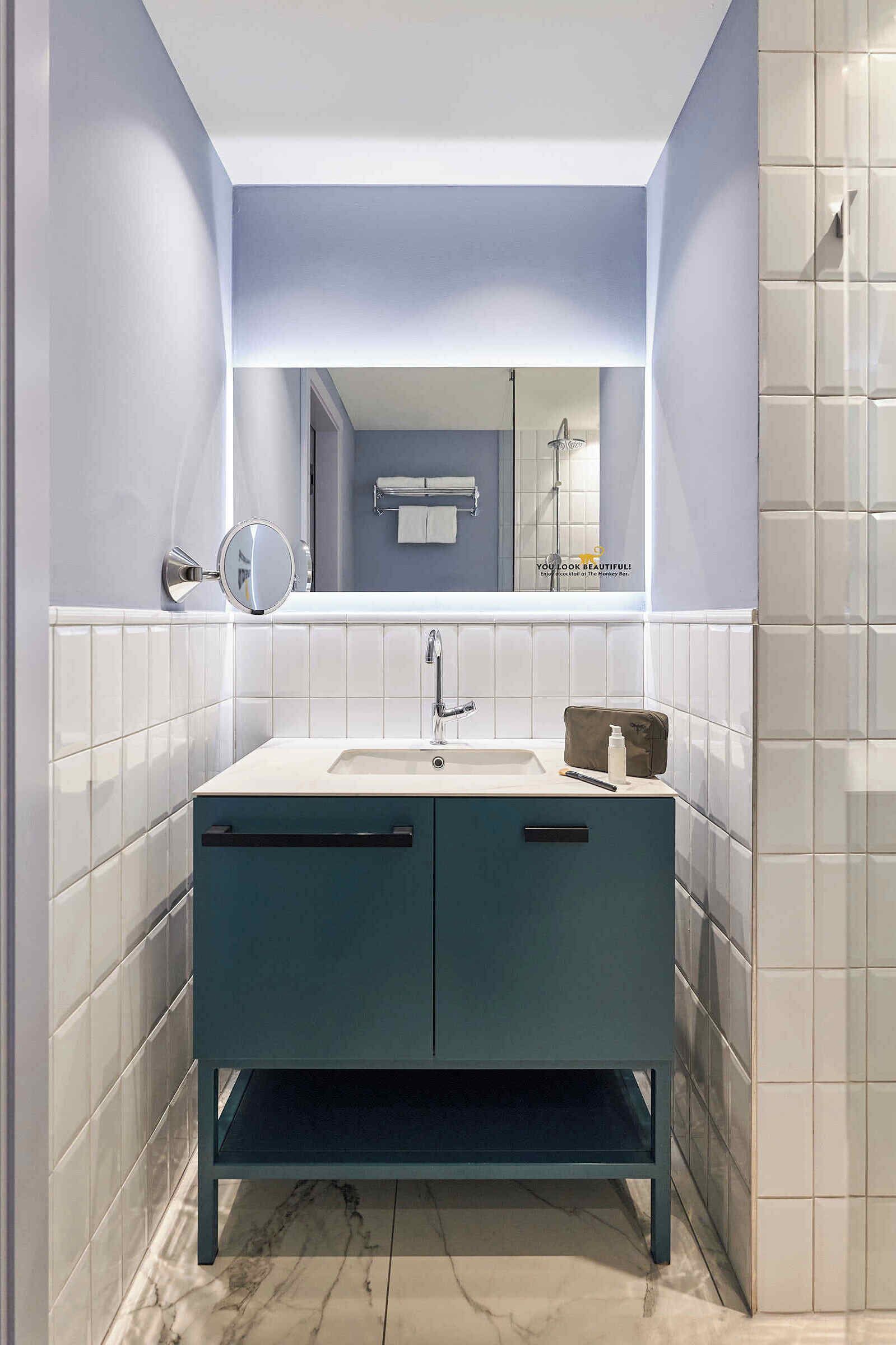 Free toiletries, hair dryer, towels, soap