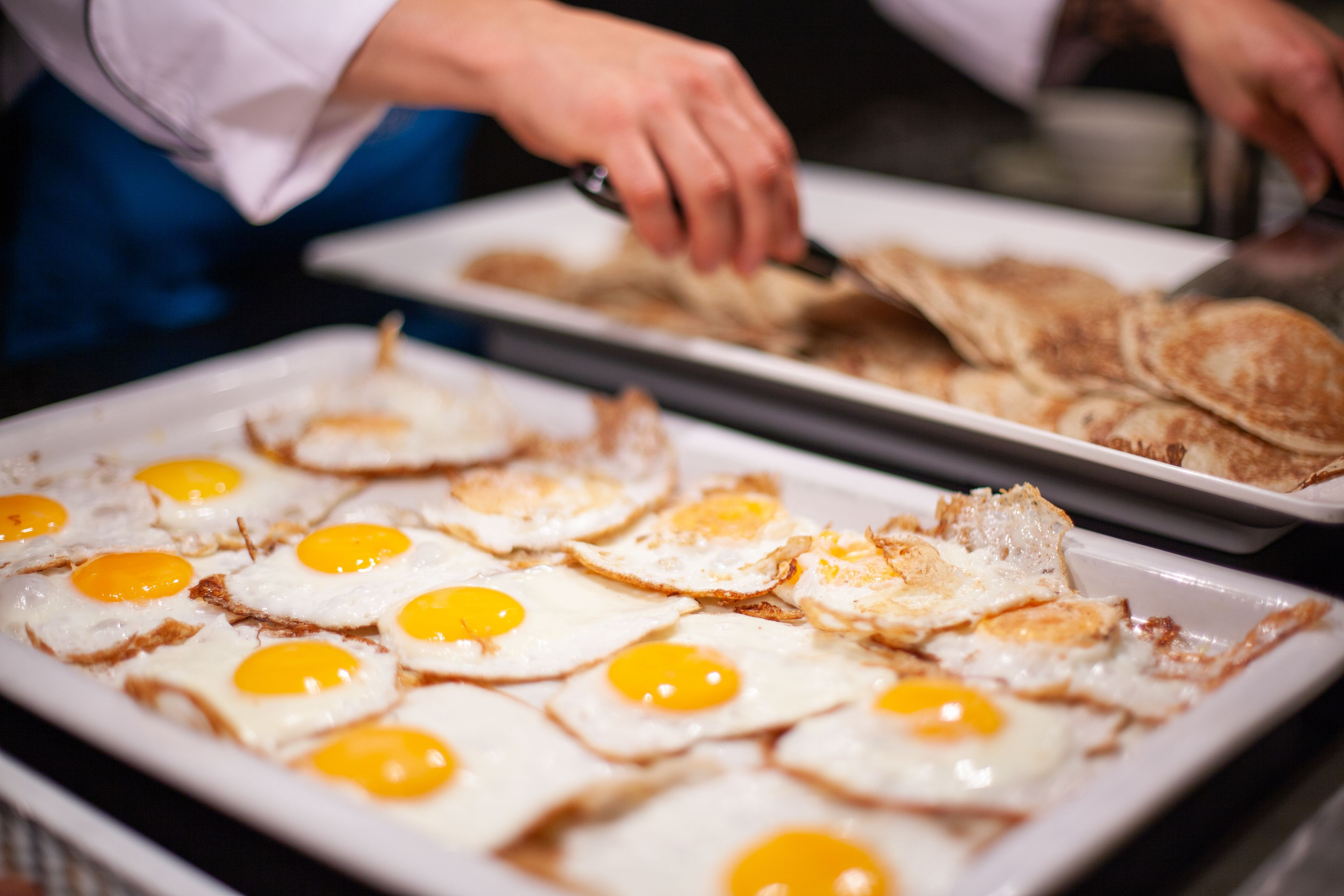 Desayuno estilo bufé