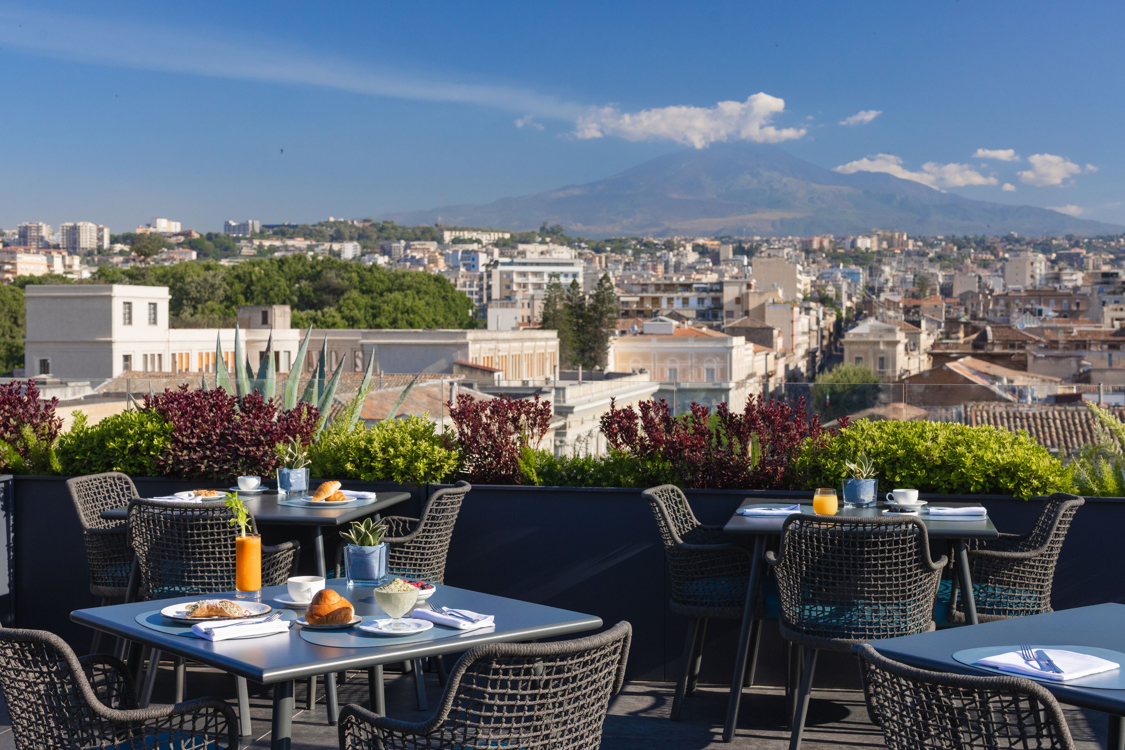 Terrasse sur le toit
