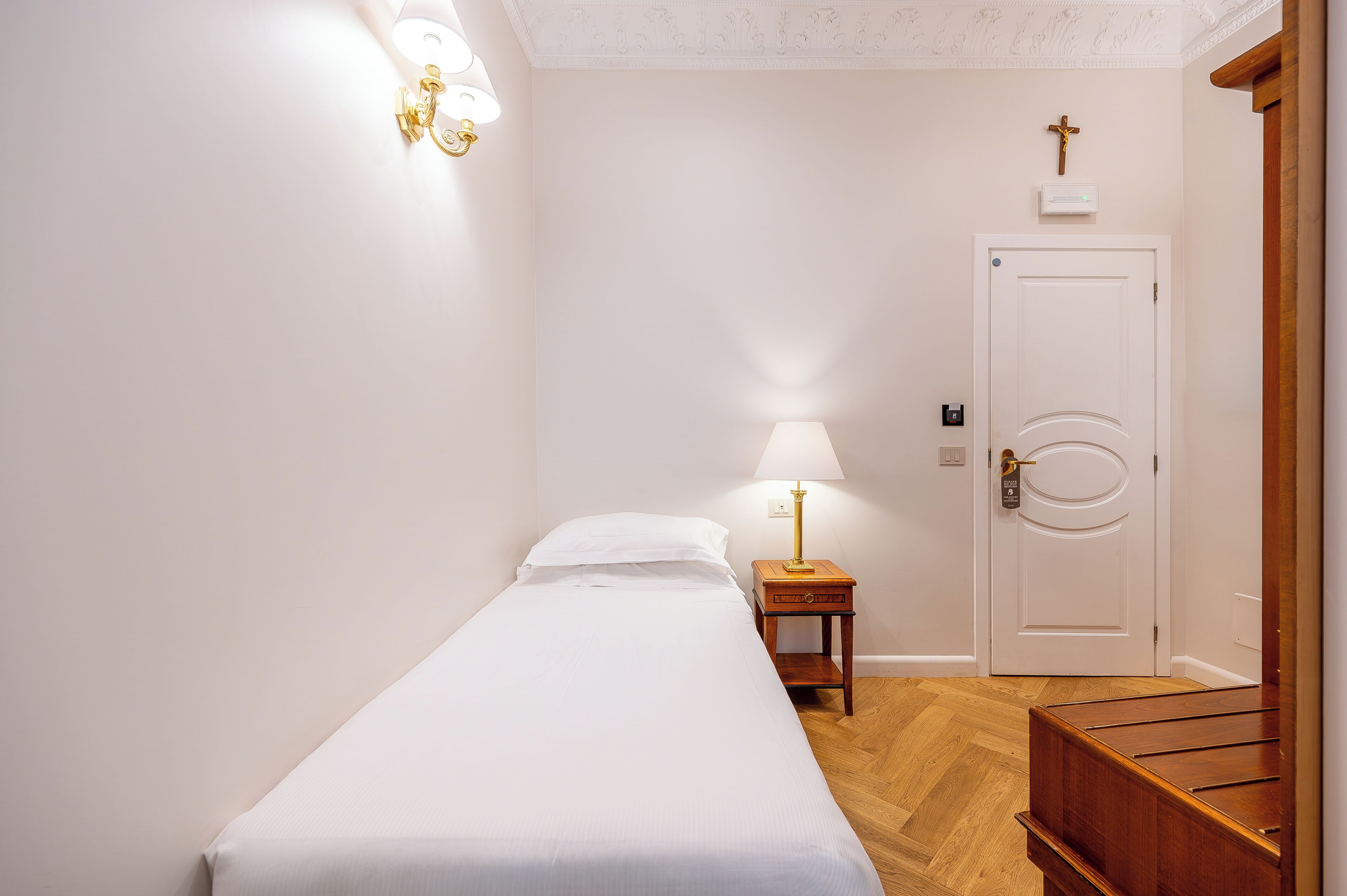 Down duvets, minibar, in-room safe, desk