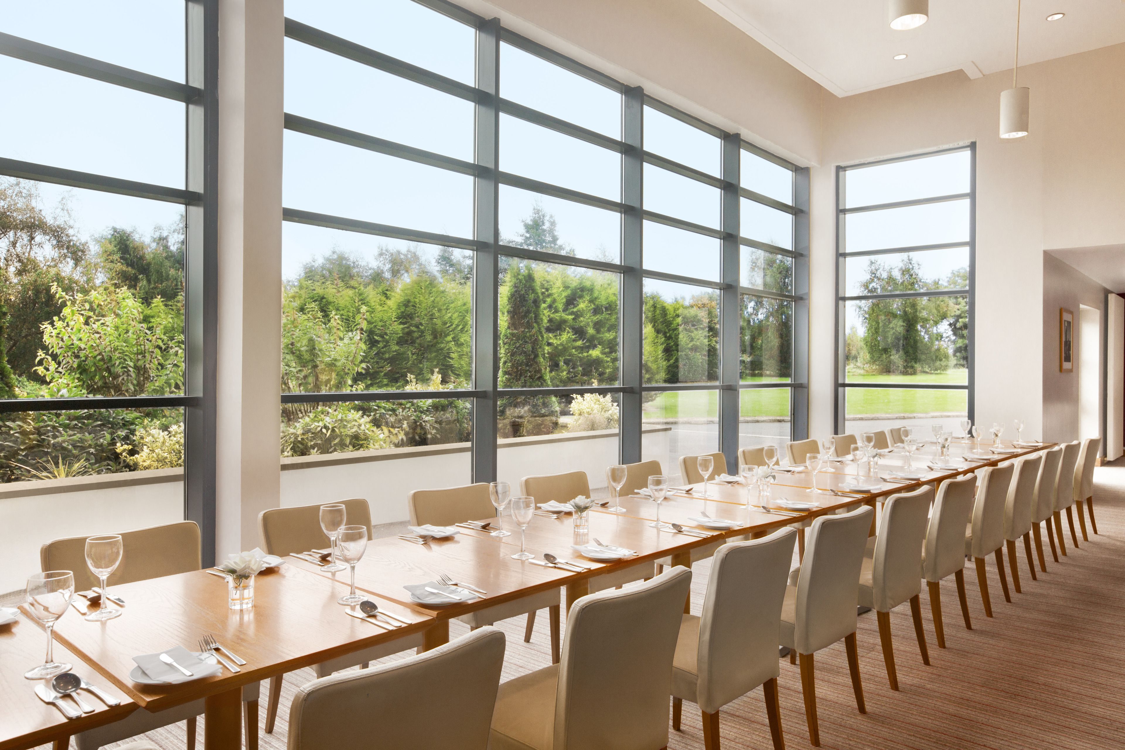 Breakfast, lunch and dinner served