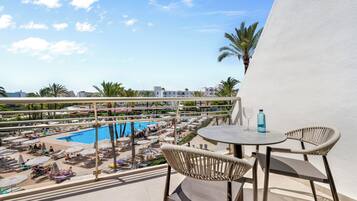 Suite, 1 slaapkamer, balkon | Terras
