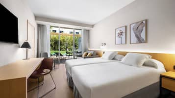 Ropa de cama hipoalergénica, cubrecamas y minibar