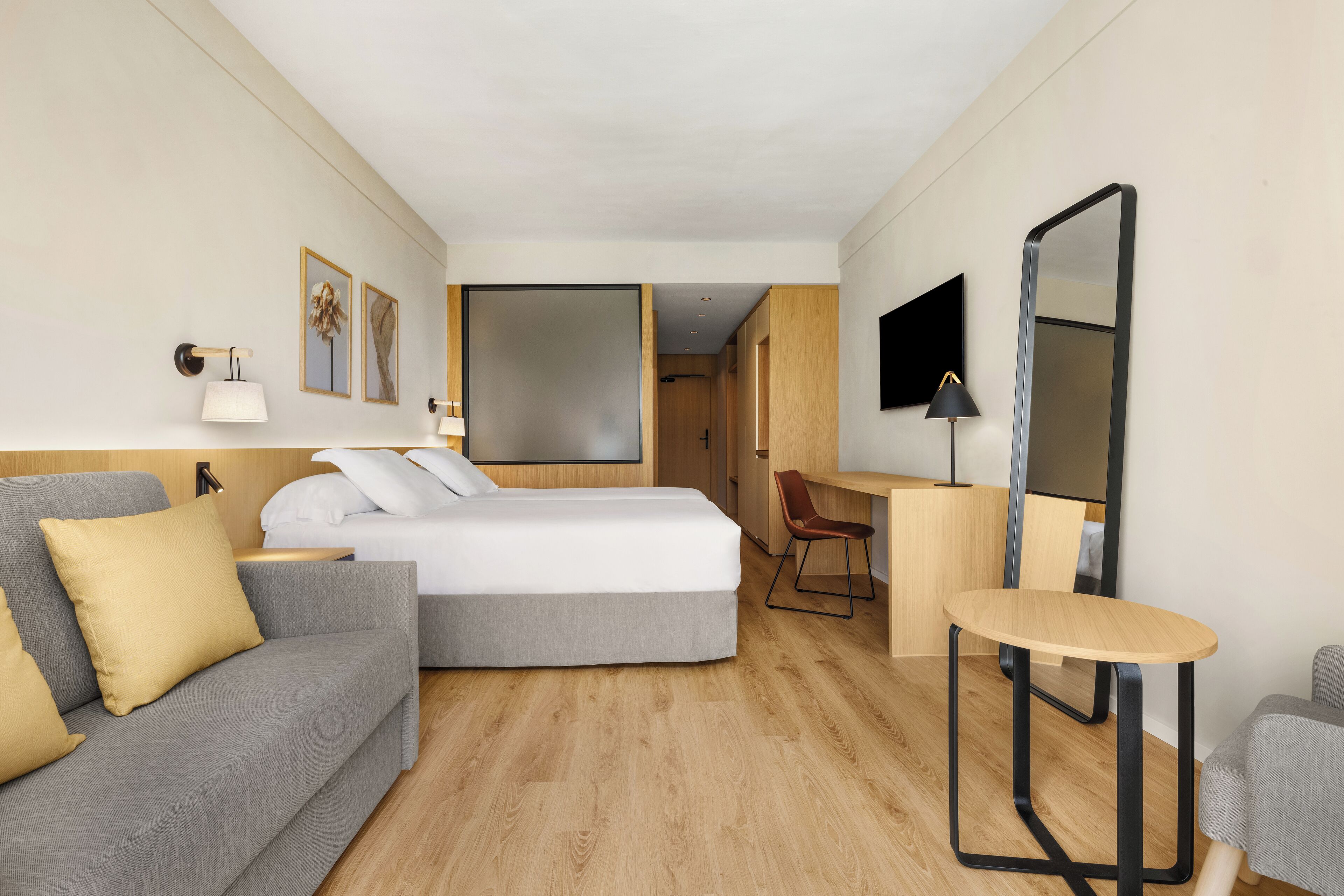 hypo-allergenic bedding, down duvets, minibar, in-room safe