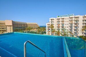 2 outdoor pools, a rooftop pool - Protur Palmeras Playa Hotel - All Inclusive (Sant Llorenc des Cardassar)