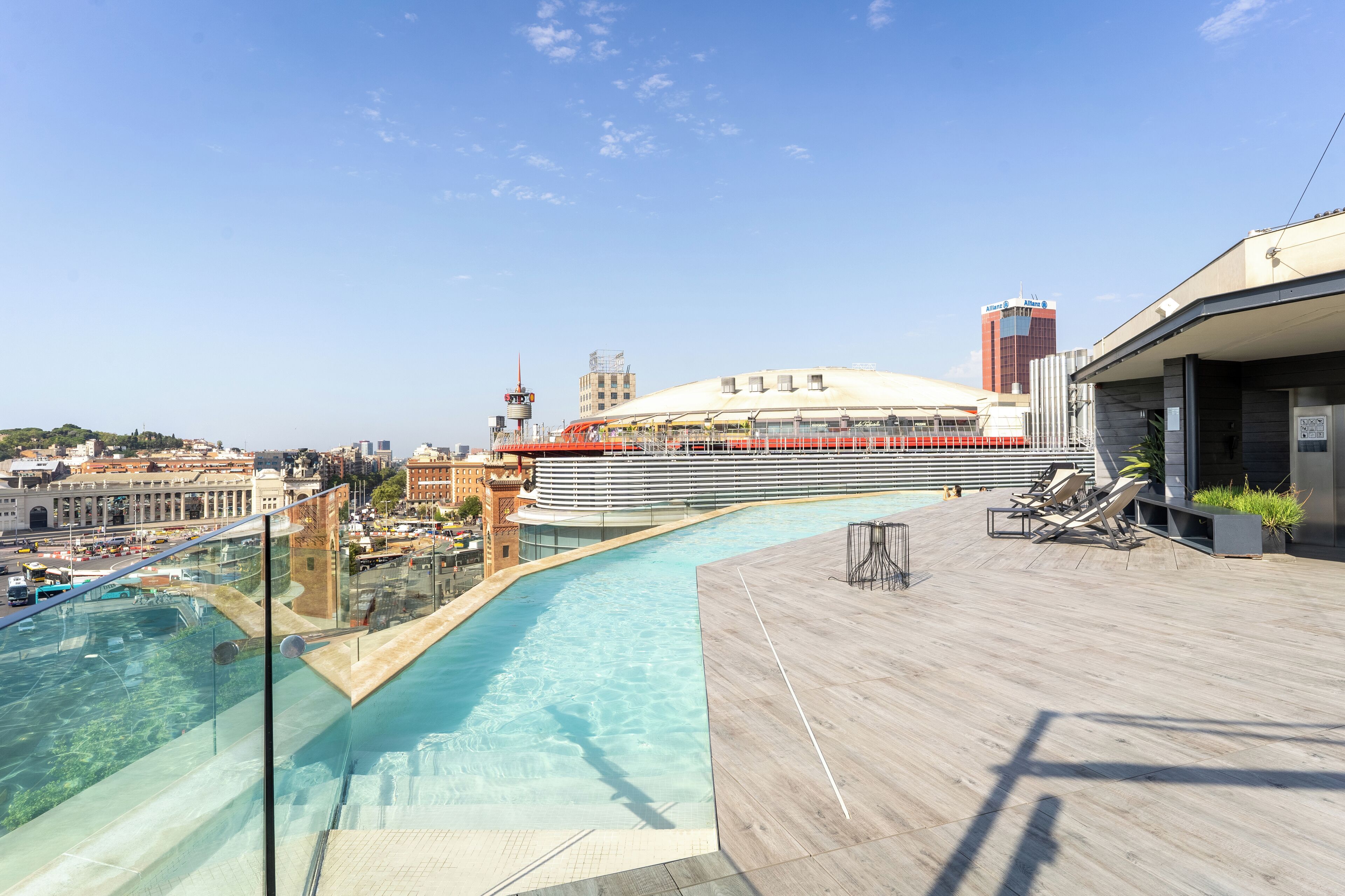 Seasonal outdoor pool