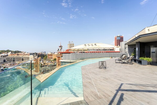 Seasonal outdoor pool