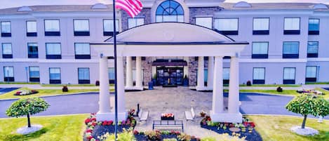 Façade de lâhĂ©bergement