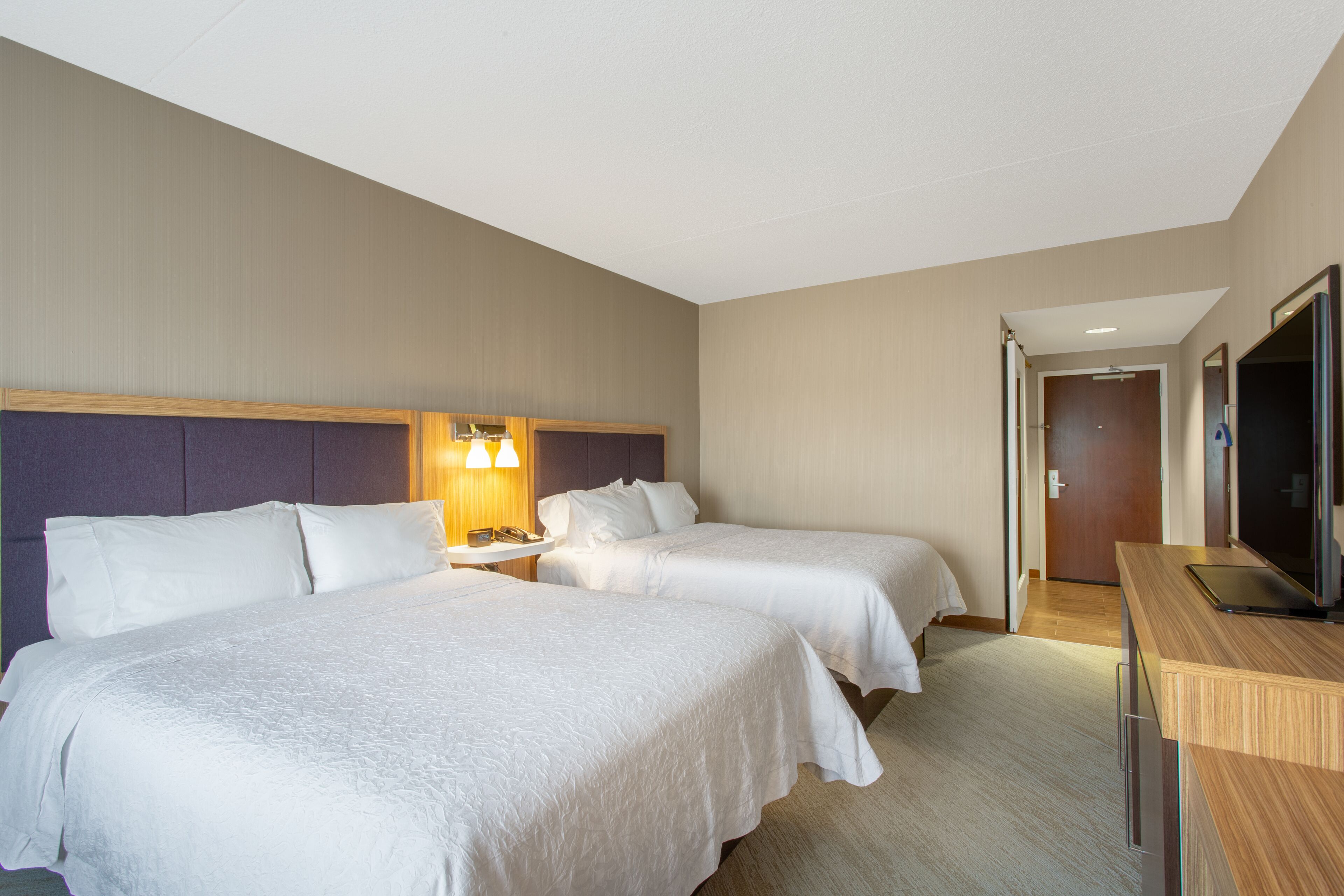 room, 2 queen beds, non smoking | memory-foam beds, in-room safe, laptop workspace, iron/ironing board