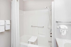 Bañera, toallas
