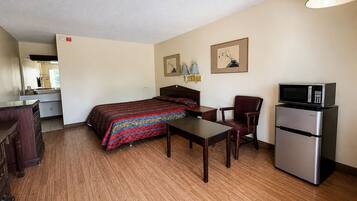 Desk, iron/ironing board, free WiFi, bed sheets