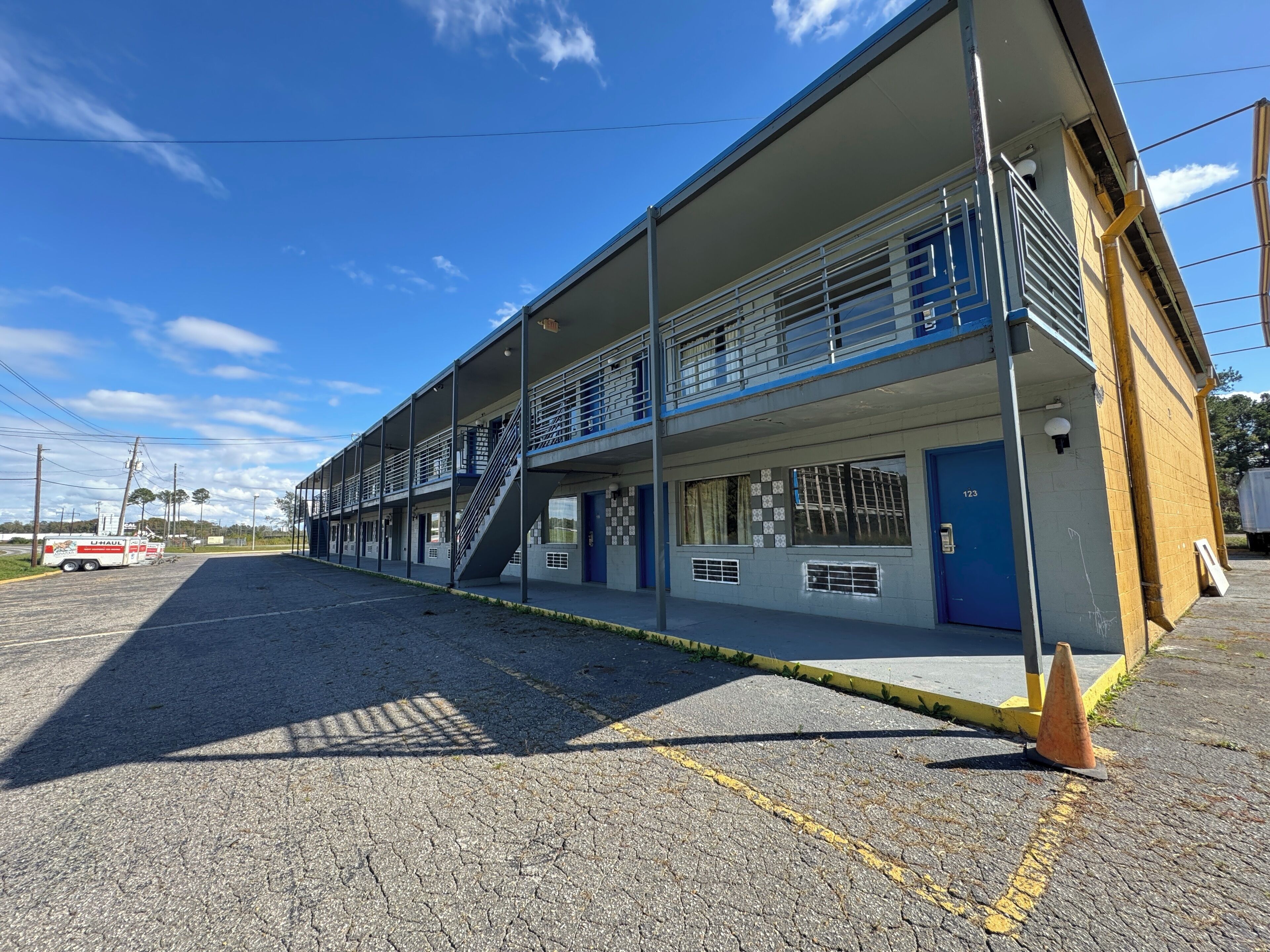 Majoituspaikan sisäänkäynti