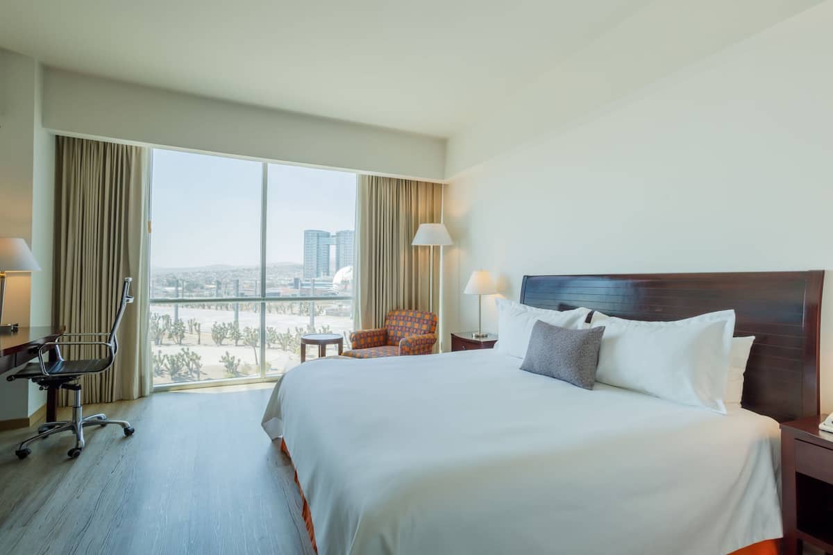 Camino Real Club King with American Breakfast for 2 Adults | Down comforters, in-room safe, desk, laptop workspace