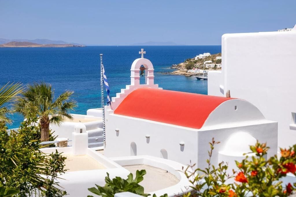 outdoor wedding area