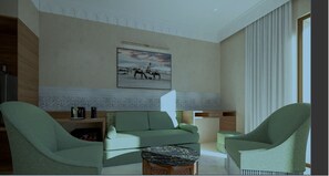 Suite | 1 bedroom, premium bedding, individually decorated, blackout curtains