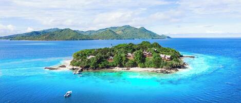 Pemandangan dari udara