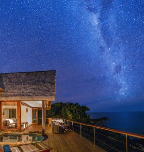 Sunset Plunge Pool Villa with All Meals | Terrace/patio - Royal Davui Island Resort, Adults Only, Meals Inclusive (Royal Davui Island)