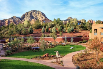 Courtyard at The Wilde Resort and Spa