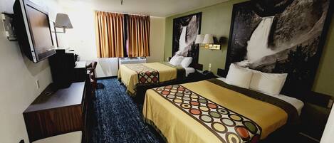 Desk, rollaway beds, free WiFi, bed sheets