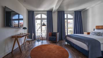 Premium-herbergi | 1 svefnherbergi, rúmföt af bestu gerð, öryggishólf í herbergi, skrifborð