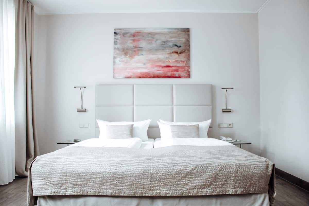 Superior Double Room, Allergy Friendly, Garden Area | In-room safe, desk, iron/ironing board, free cots/infant beds
