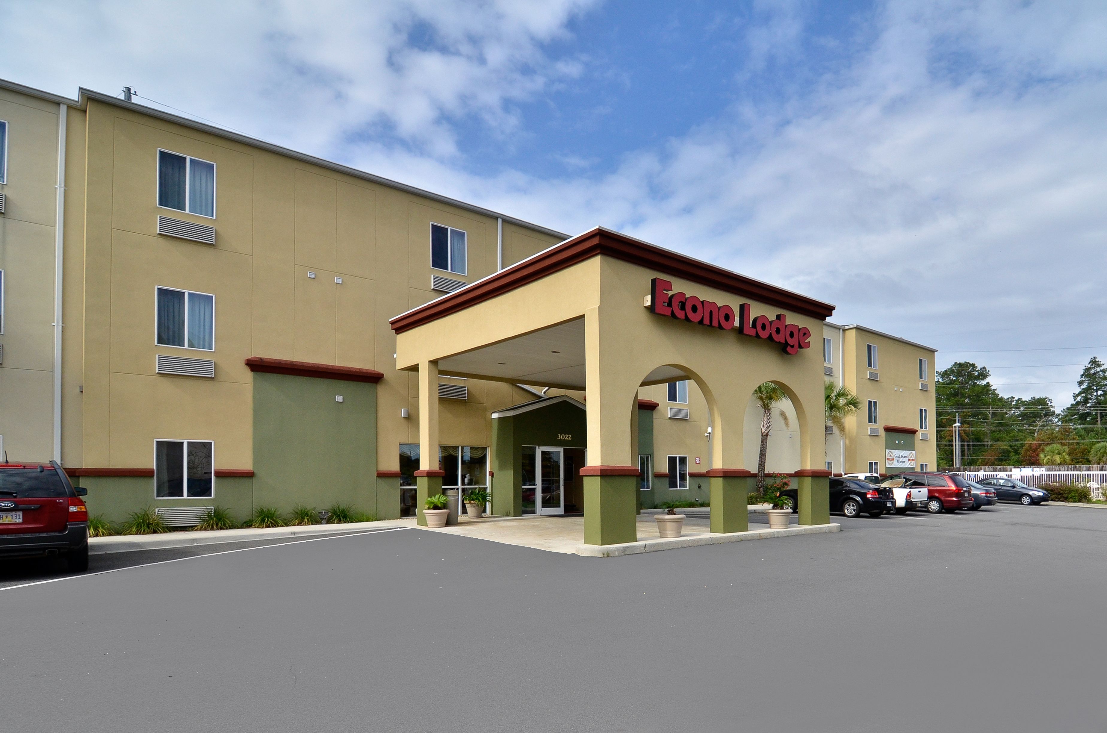 Entrada de la propiedad