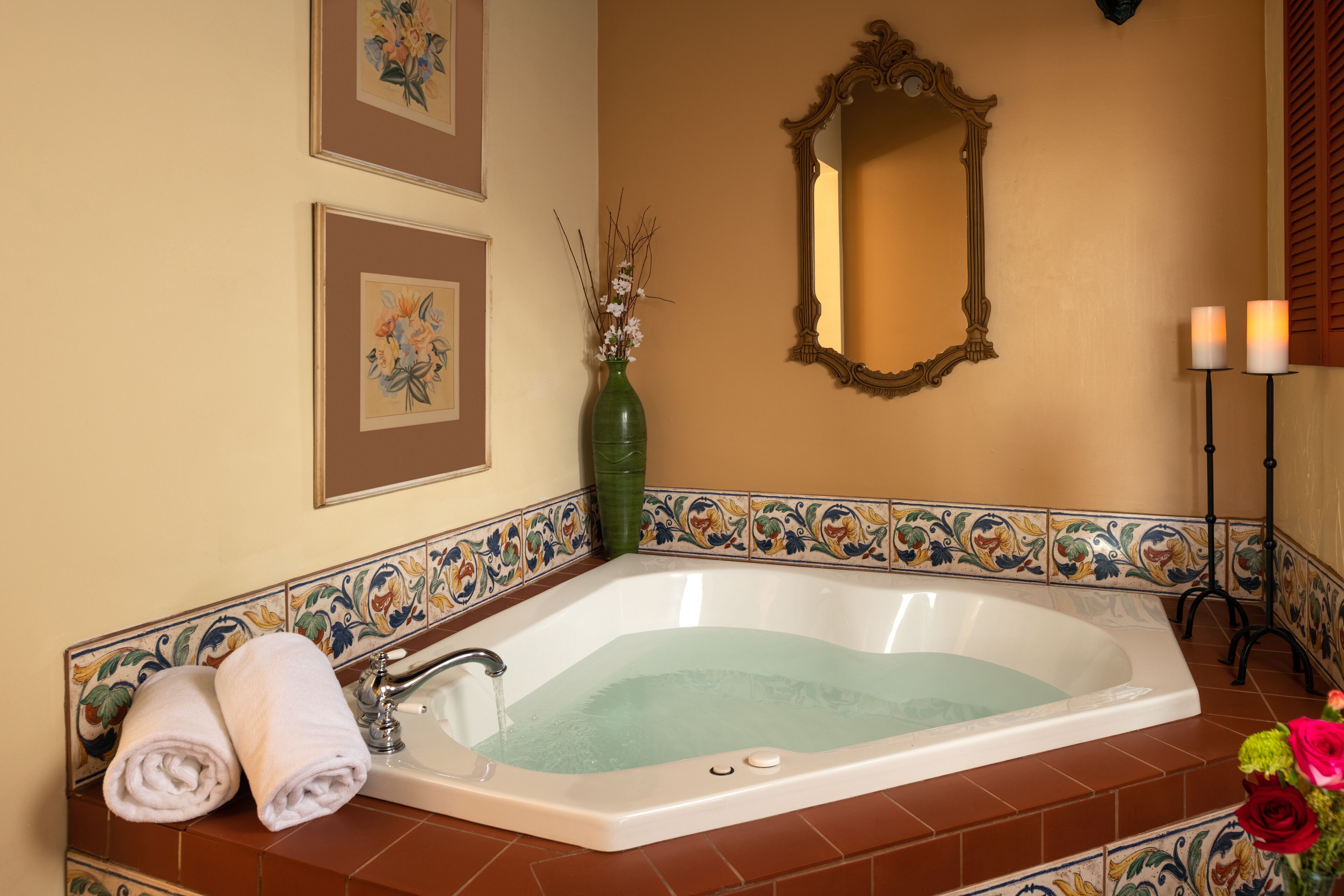 Private spa tub