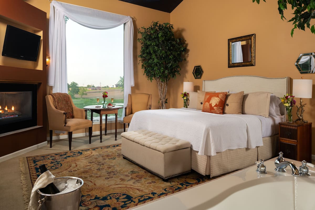 Premium bedding, individually decorated, individually furnished