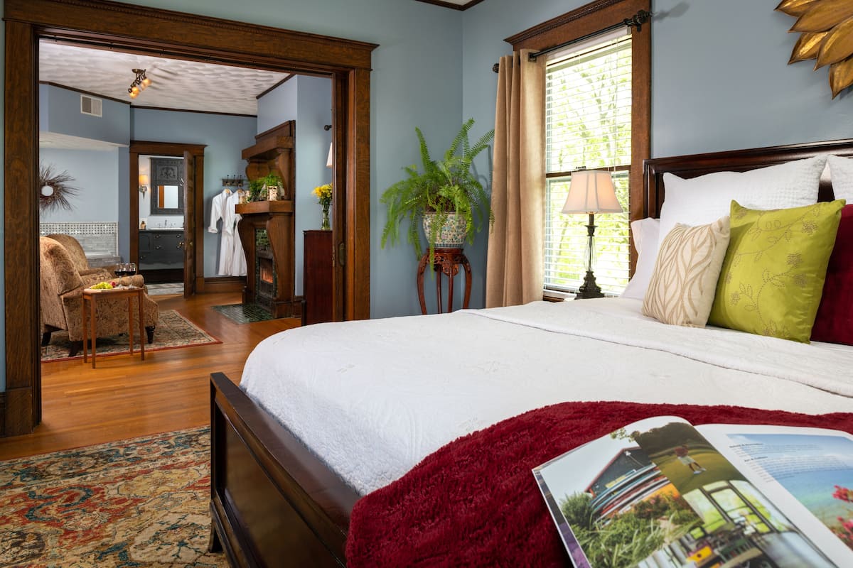 Premium bedding, individually decorated, individually furnished