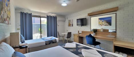 Chambre | 2 chambres, couette en duvet d'oie, articles gratuits dans le mini-bar