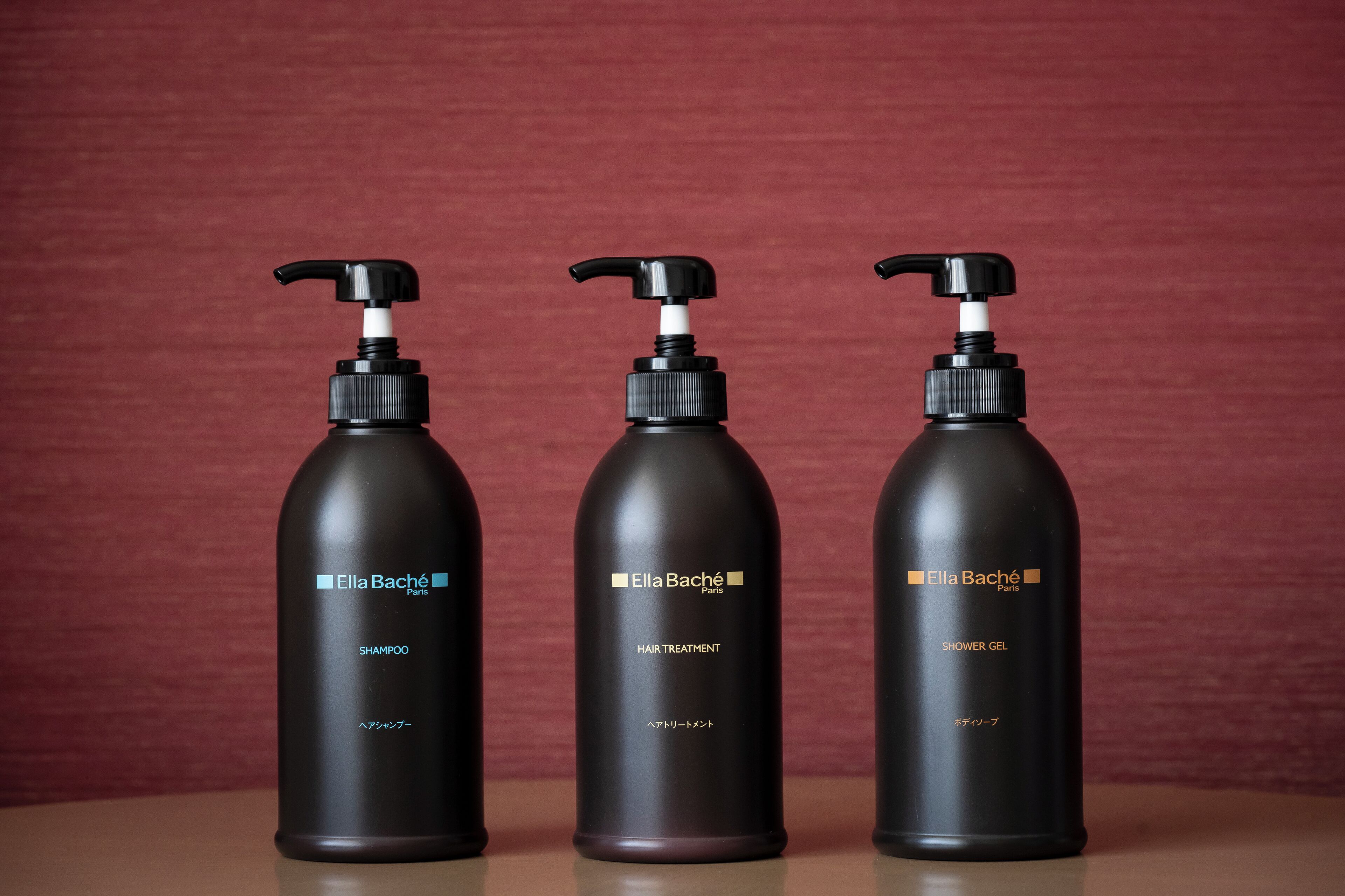 combined shower/bathtub, free toiletries, hair dryer, slippers