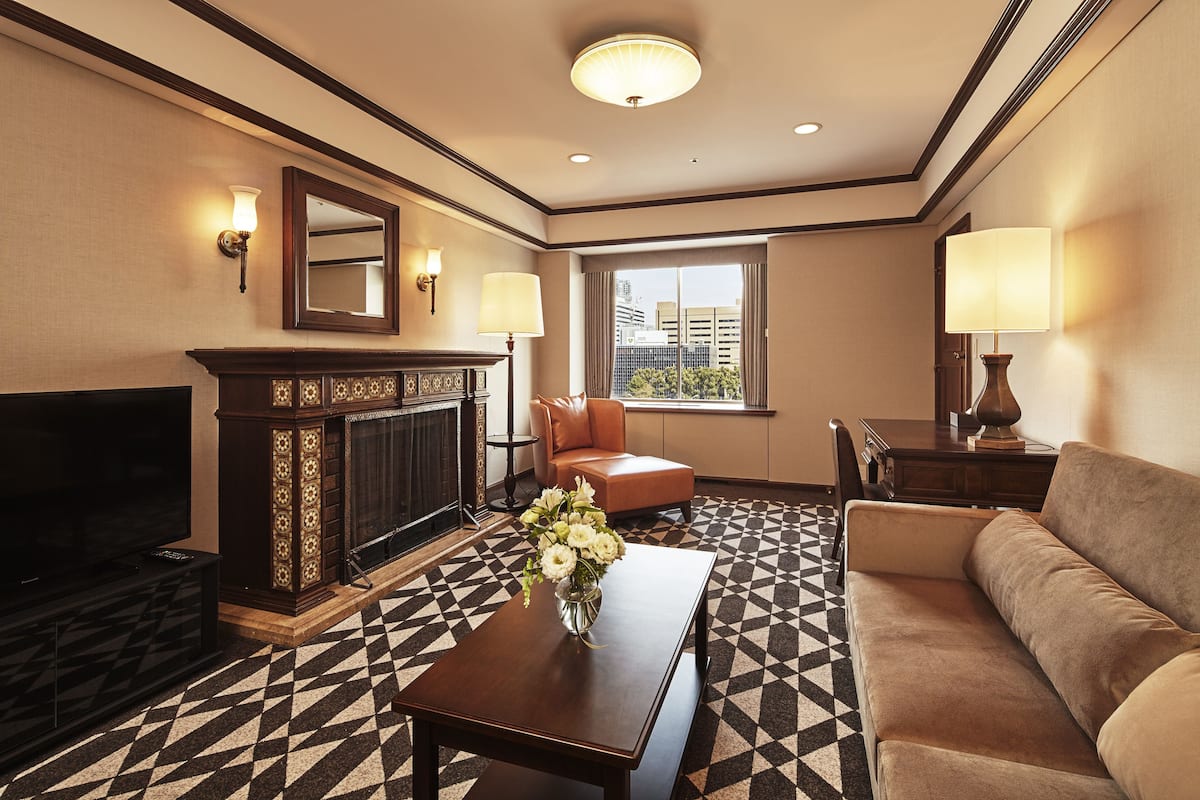 Phòng Suite, không hút thuốc (Residence, Twin, 5F) | Bộ đồ giường kháng dị ứng, két bảo mật tại phòng, bàn, màn/rèm cản sáng