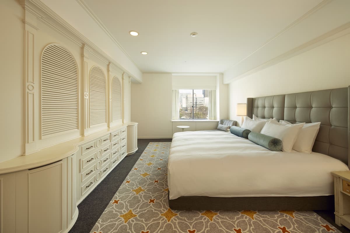 Phòng Suite, không hút thuốc (Princess, King, 4F) | Bộ đồ giường kháng dị ứng, két bảo mật tại phòng, bàn, màn/rèm cản sáng 