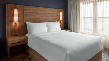 Pillowtop beds, in-room safe, desk, iron/ironing board