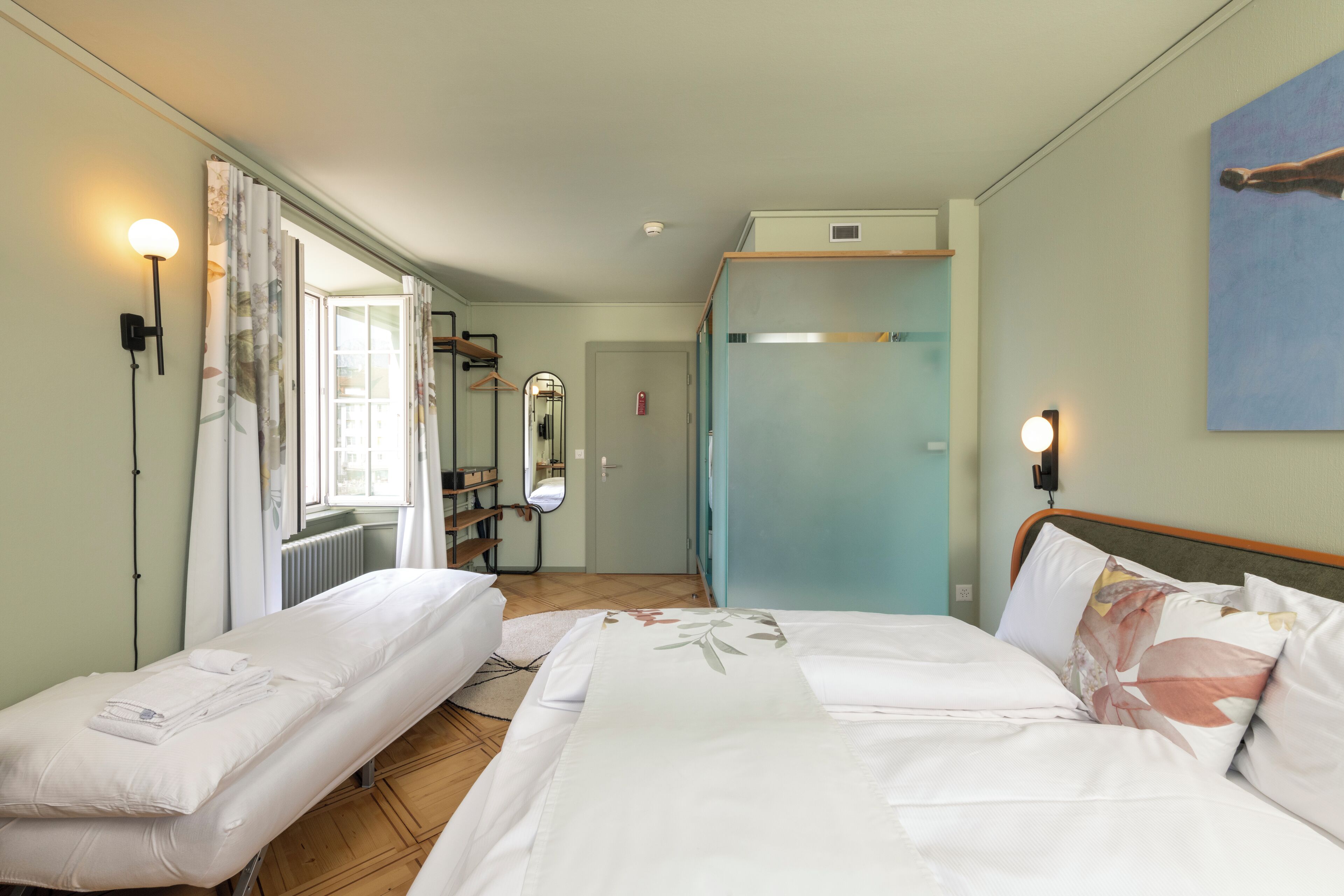 boutique triple room | 1 bedroom, individually decorated, individually furnished, desk