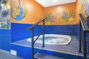Una piscina techada