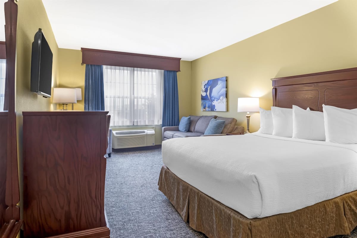 Standard Room, 1 Queen Bed, Non Smoking, Refrigerator & Microwave (with Sofabed) | Down duvets, in-room safe, individually decorated