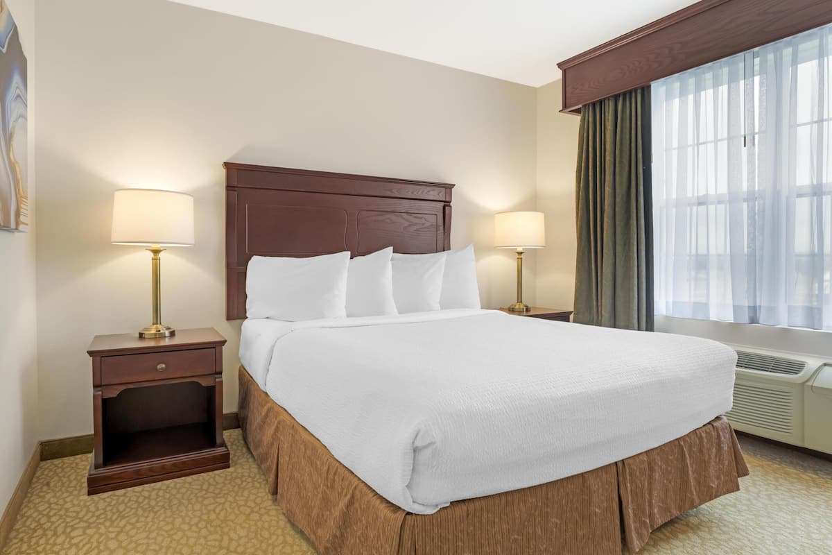 Suite, 1 Queen Bed, Non Smoking, Refrigerator & Microwave (Living Room;with Sofabed) | Down duvets, in-room safe, individually decorated