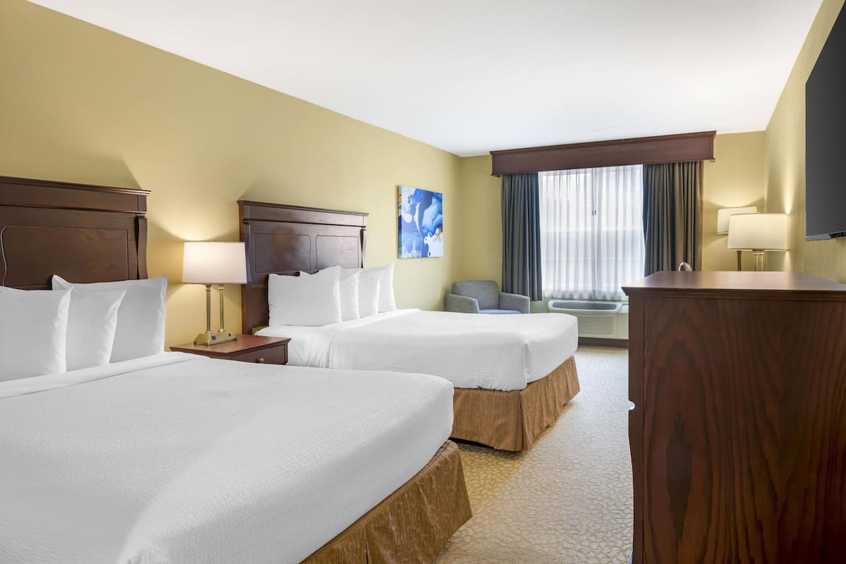 Standard Room, 2 Queen Beds, Non Smoking, Refrigerator & Microwave | Down duvets, in-room safe, individually decorated