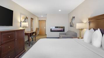 Couette en duvet d'oie, coffres-forts dans les chambres