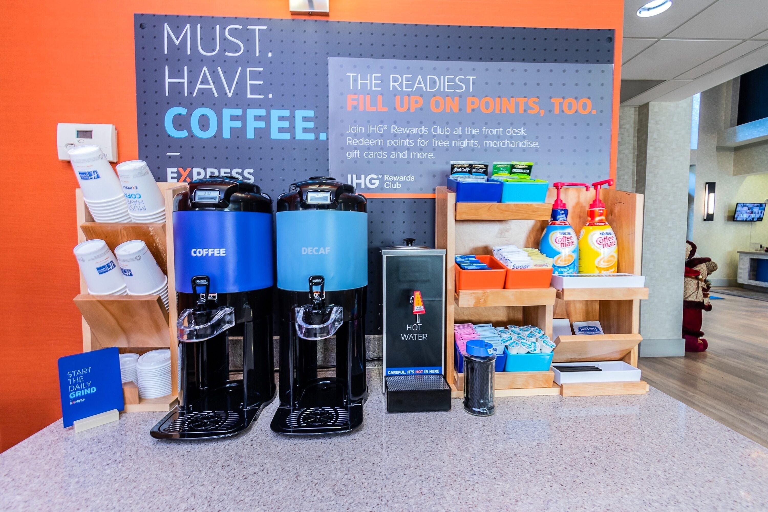 free daily on-the-go breakfast