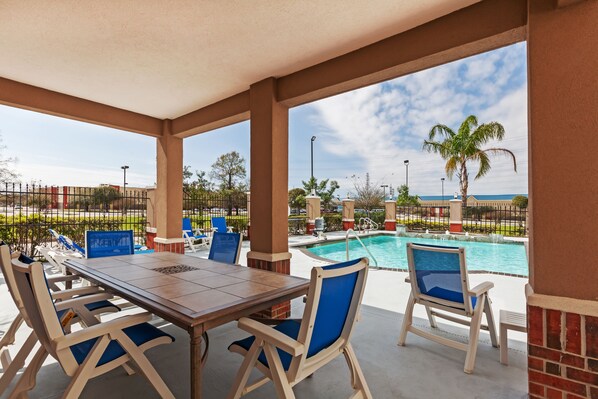 Alberca al aire libre 