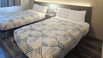 Free WiFi, bed sheets