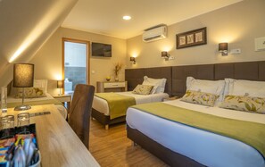 Quadruple Room | Egyptian cotton sheets, premium bedding, down comforters, minibar