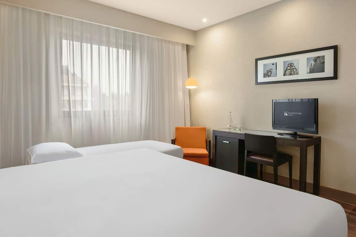 Standard Double or Twin Room (With Extra Bed) | Minibar, in-room safe, desk, laptop workspace