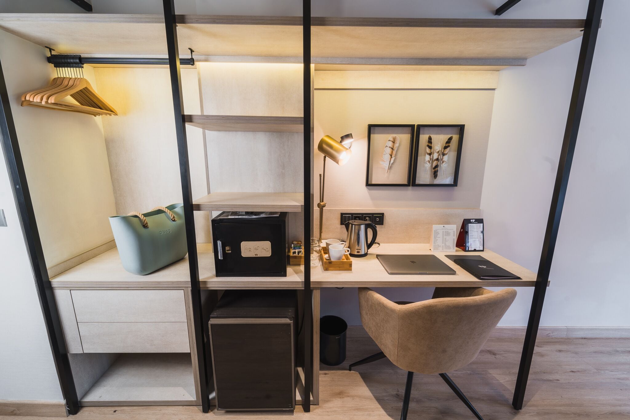 premium double room, park view | 1 bedroom, minibar, in-room safe, desk