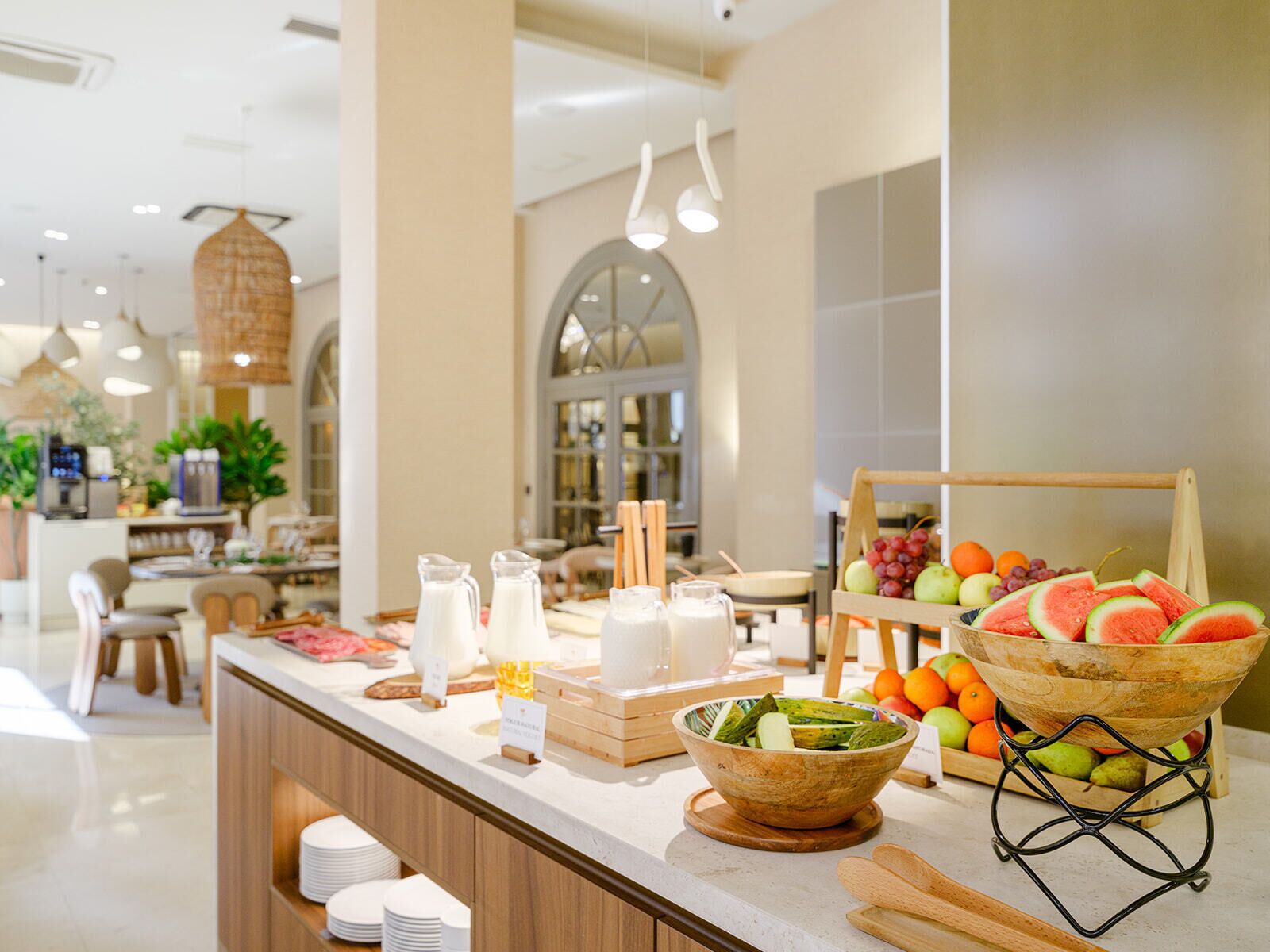 Daily buffet breakfast (EUR 15 per person)