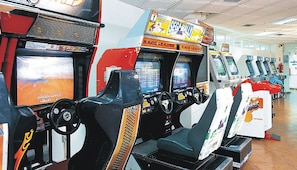 Phòng trò chơi máy arcade