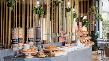 Daily buffet breakfast (EUR 12 per person)