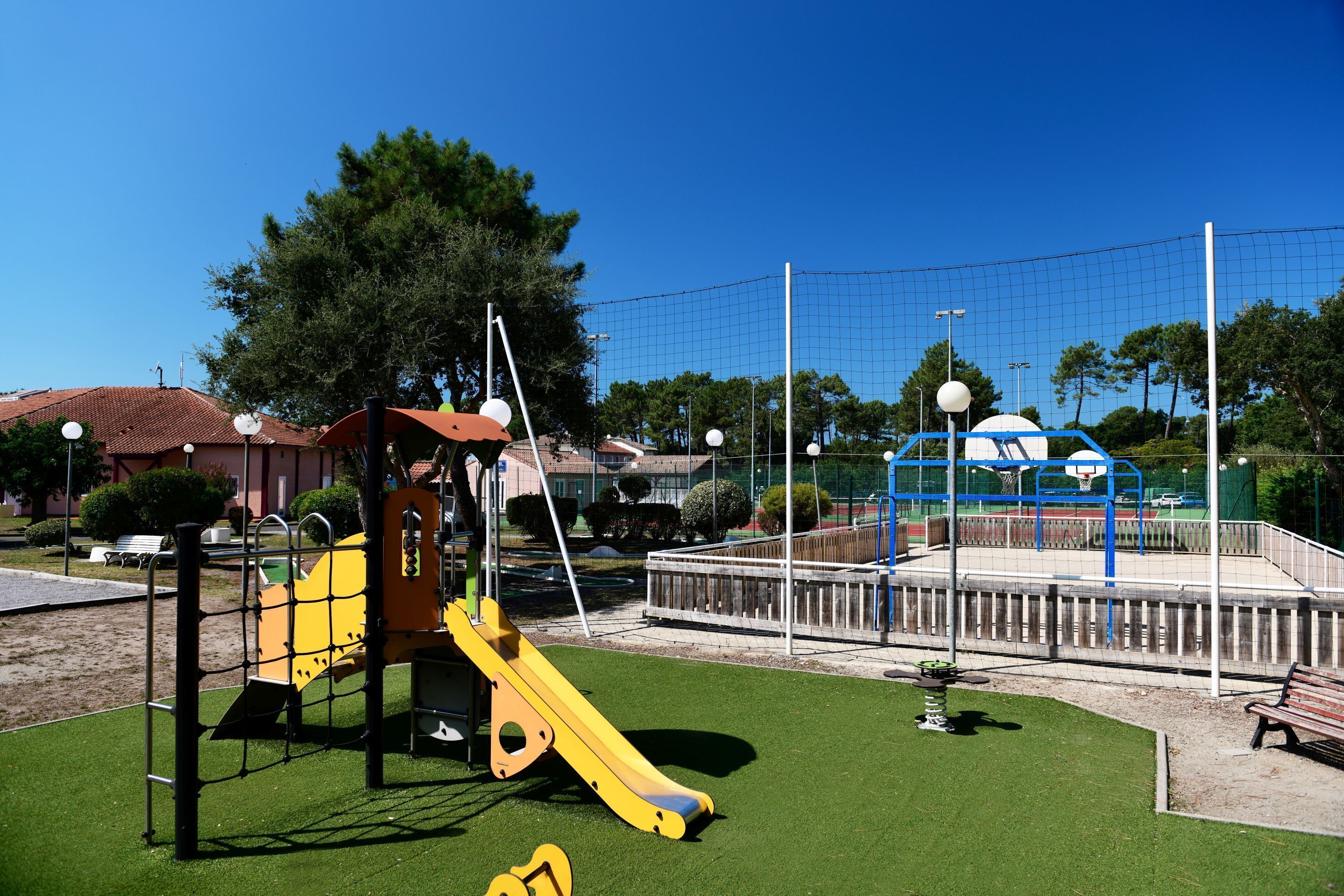 Utendørs lekeområde for barn